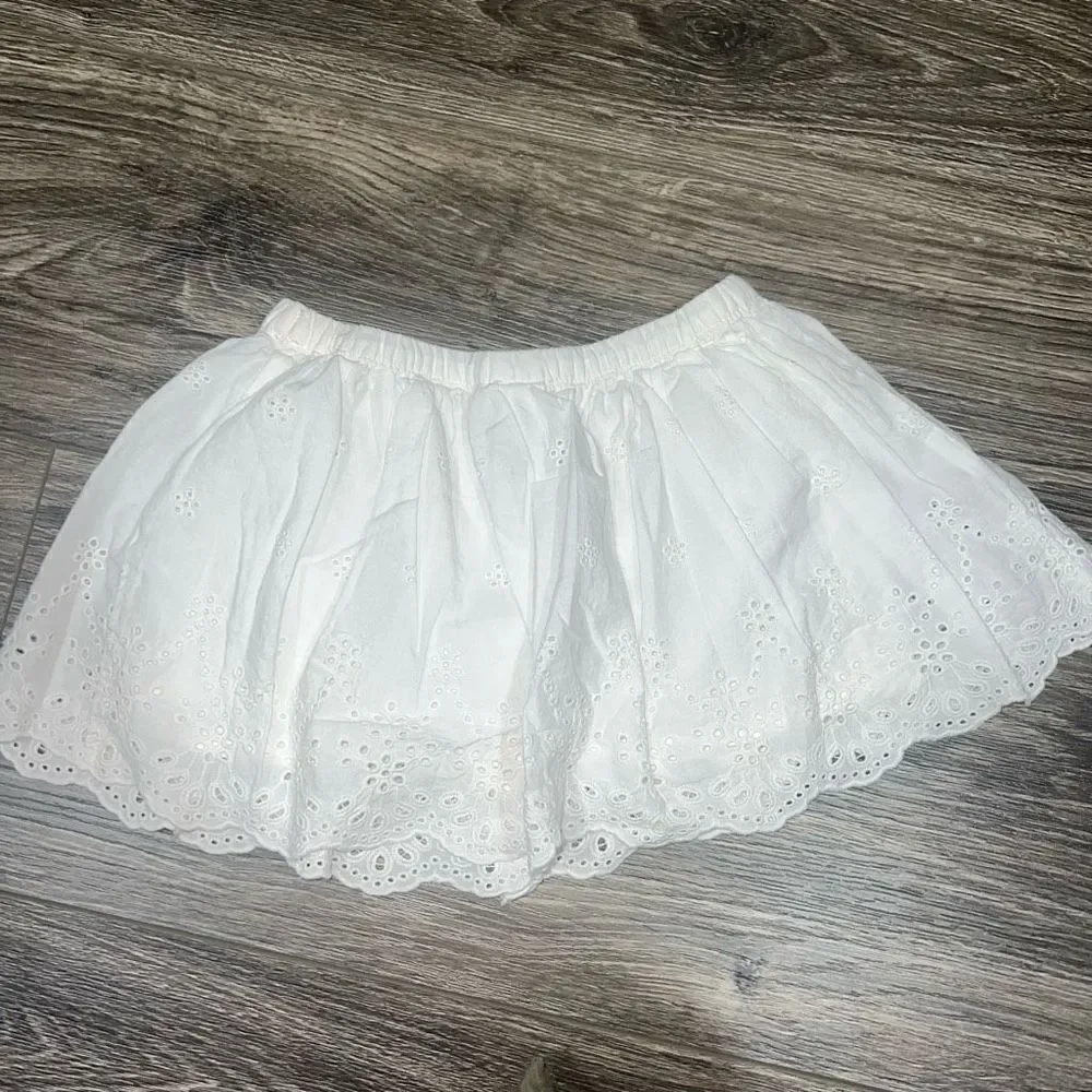 Oshkosh White Eyelet Skirt